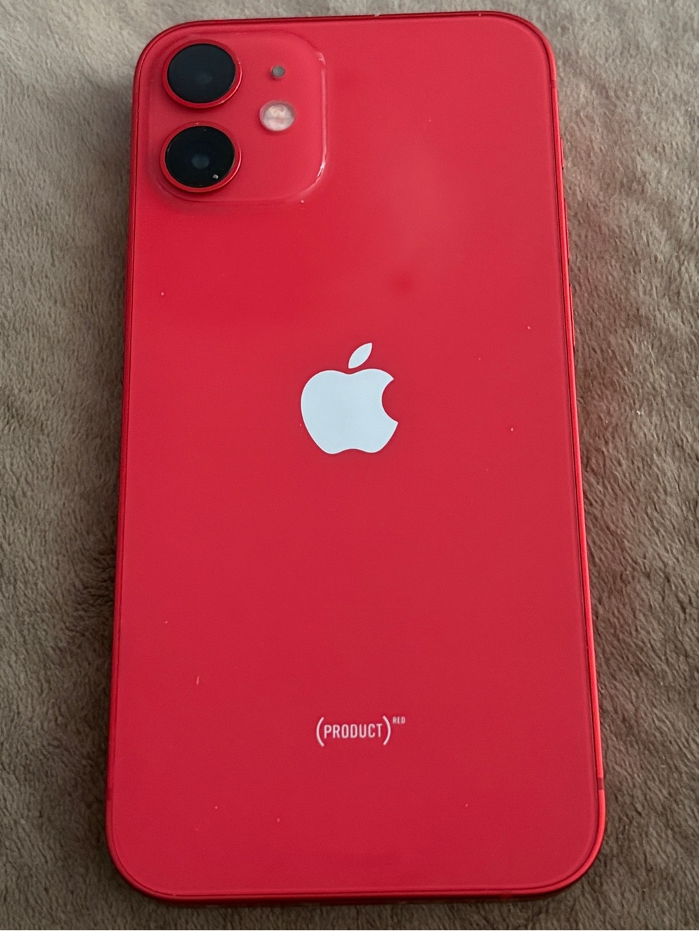 Used Apple iPhone 12 Mini. Red. 256GB. Unlocked.